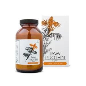 Proteina organica din canepa Endoca pudra raw plant-based