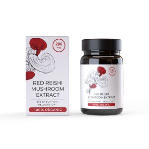 Red Reishi Endoca – extract organic de Ganoderma lucidum, 30 buc