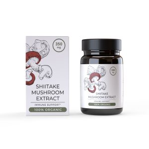 Shiitake Endoca – extract organic de Lentinula edodes, 30 buc