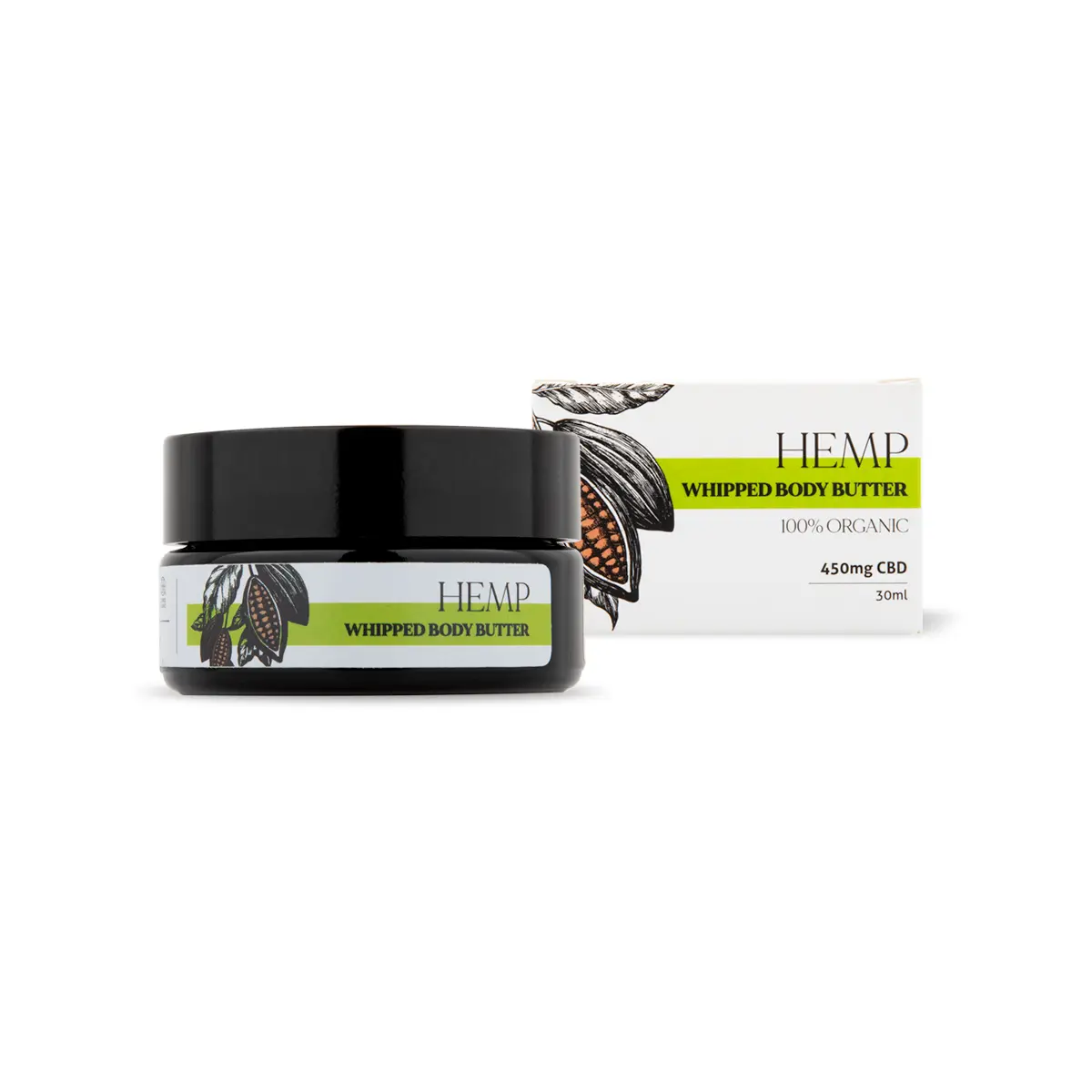 Unt de corp natural cu extract de cânepă Endoca – pentru față și corp - imagine 3