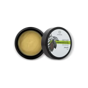 Unt de corp natural cu extract de cânepă Endoca pentru față și corp