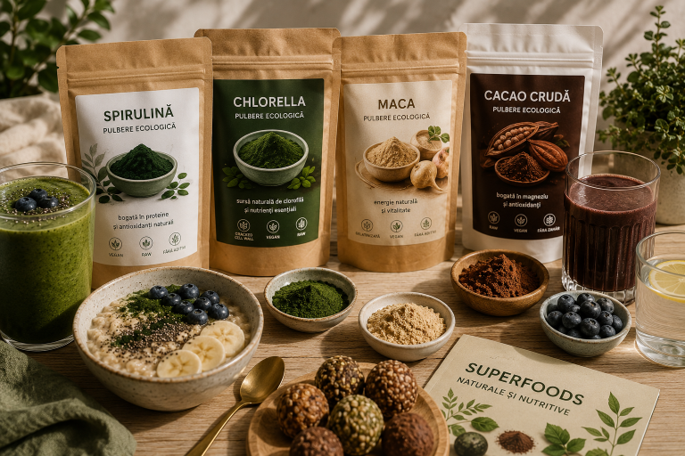 Ce sunt superfoods și cum le folosești?