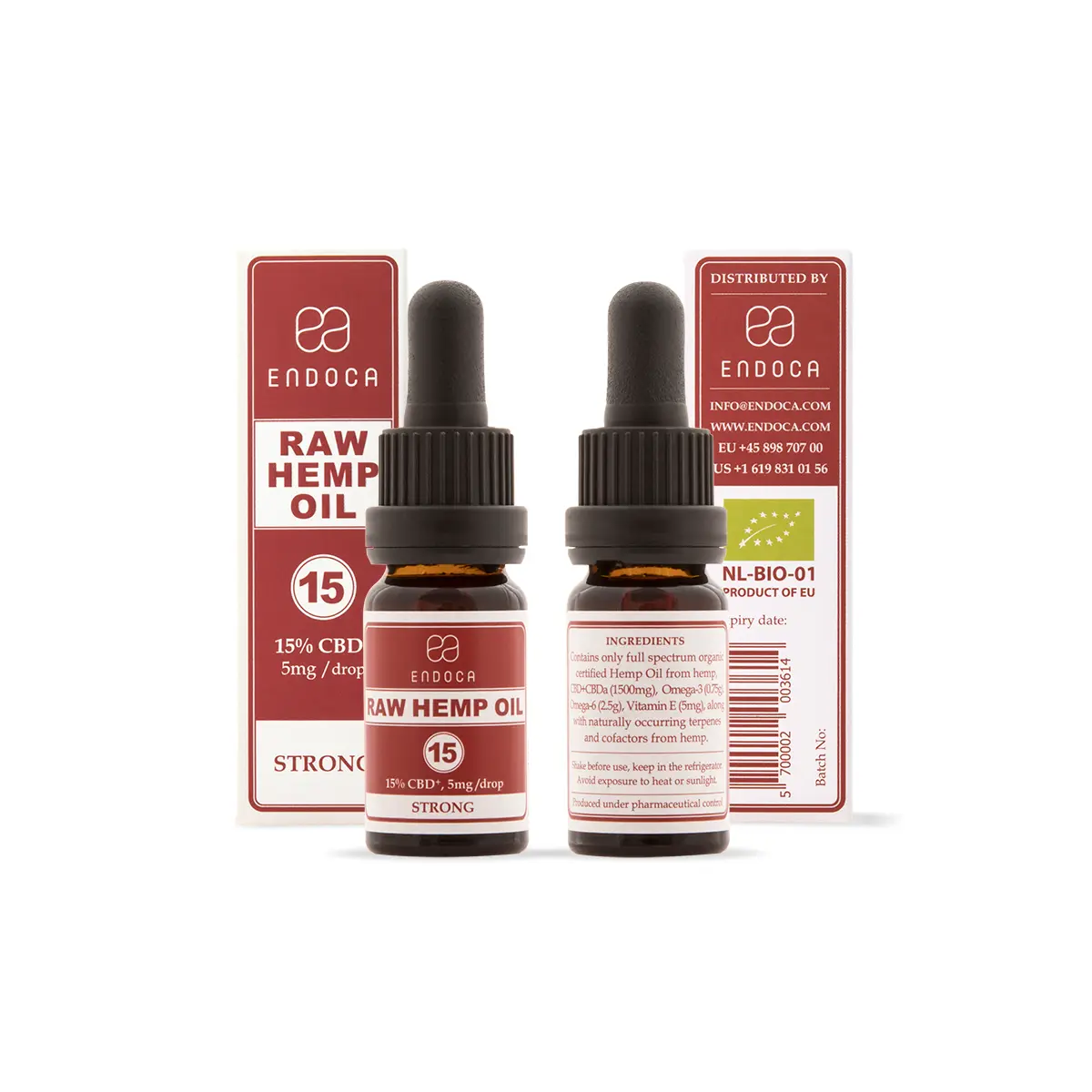 Ulei natural din cânepă Endoca – pentru față și corp, cu Omega 3, Omega 6 și vitamina E - imagine 6