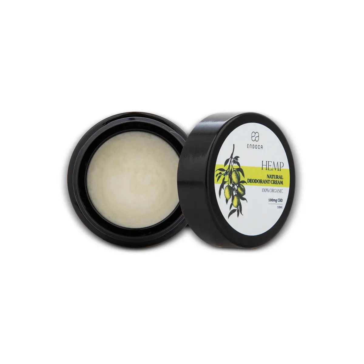 Deodorant natural cremă cu extract de cânepă Endoca – protecție naturală pentru subraț