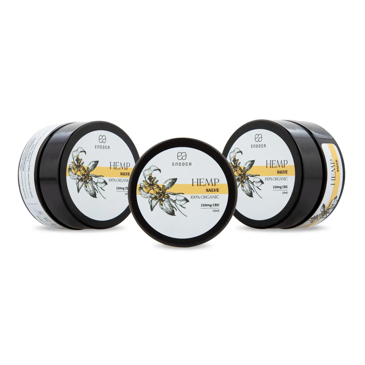 Unguent natural cu extract de cânepă Endoca – pentru față și corp - imagine 5