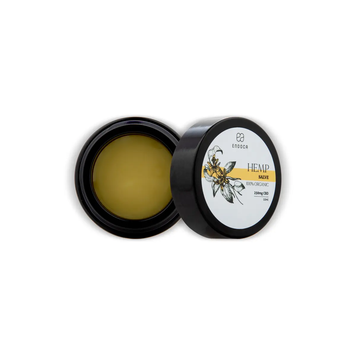 Unguent natural cu extract de cânepă Endoca pentru față și corp