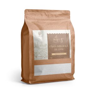 Făină integrală de grâu Brado Agri 2 kg pentru pâine și aluaturi rustice