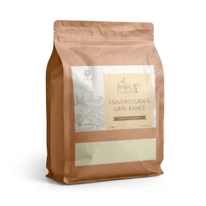 Făină integrală din grâu Khorasan Brado Agri 2 kg pentru pâine și paste