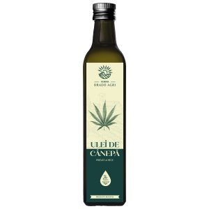 Ulei de cânepă Brado Agri presat la rece, 500 ml